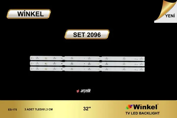 Arçelik 32 inç TV LED bar takımı Winkel SET 2096