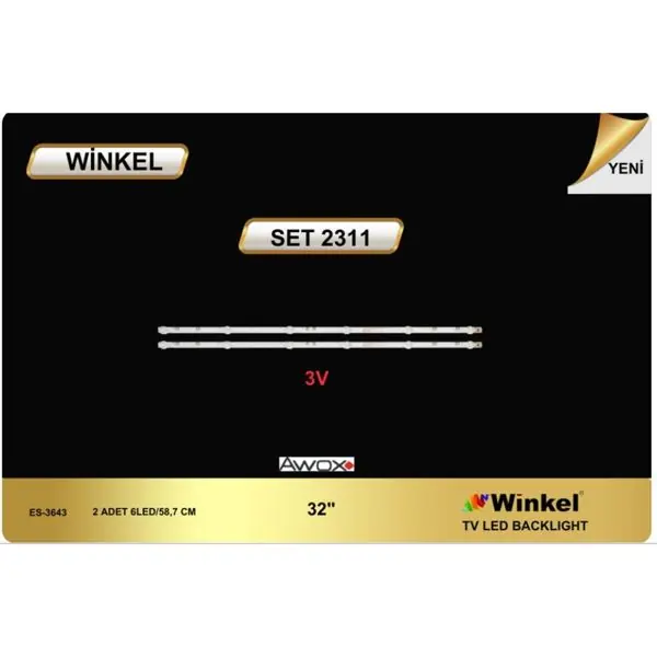 Awox 32 inç TV LED bar takımı Winkel SET 2311
