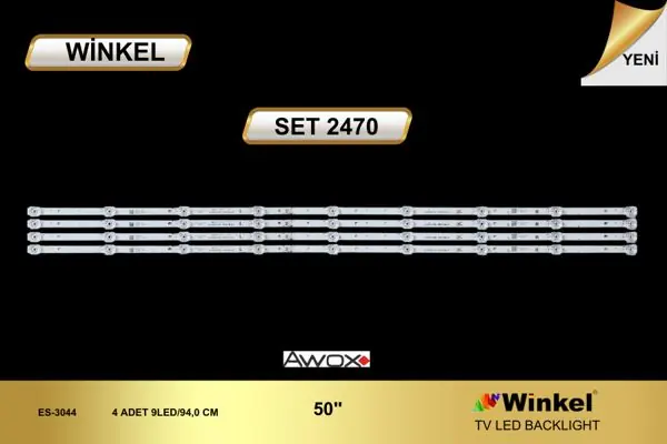 Awox 50 inç TV LED bar takımı Winkel SET 2470