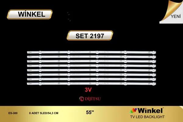 Awox 55 inç TV LED bar takımı Winkel SET 2197 3V