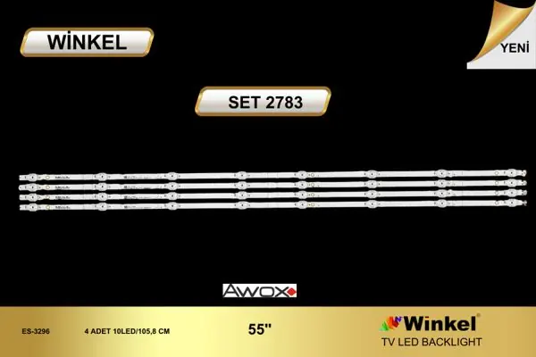 Awox 55 inç TV LED bar takımı Winkel SET 2783