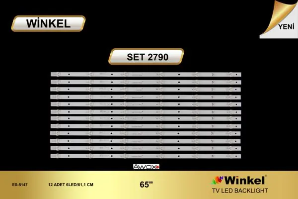 Awox 65 inç TV LED bar takımı Winkel SET 2790