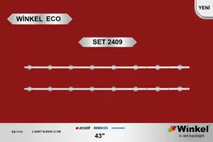 Arçelik 43 inç LED bar takımı Winkel Eco SET 2409