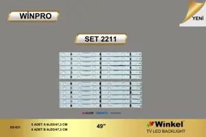Arçelik 49 inç LED bar takımı Winpro SET 2211