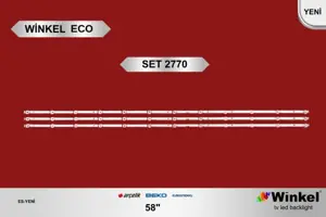 Arçelik 58 inç LED bar takımı Winkel Eco SET 2770