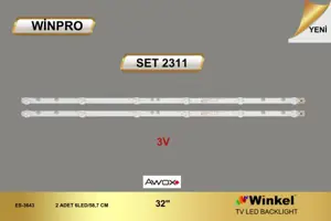 Awox 32 inç LED bar takımı Winpro SET 2311