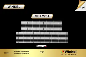 Awox 75 inç LED bar takımı Winkel SET 2761