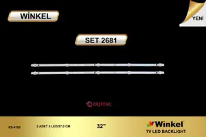 Dijitsu 32 inç LED bar takımı Winkel SET 2681