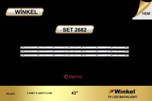 Dijitsu 43 inç LED bar takımı Winkel SET 2682