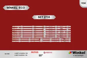 Dijitsu 55 inç LED bar takımı Winkel Eco SET 2735