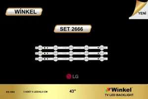 LG 43 inç LED bar takımı Winkel SET 2666