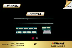 LG 47 inç LED bar takımı Winkel SET 2684