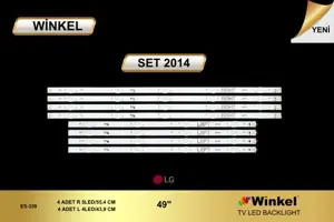 LG 49 inç LED bar takımı Winkel SET 2014