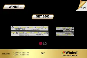LG 58 inç LED bar takımı Winkel SET 2663
