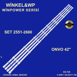 Onvo 42 inç LED bar takımı Winkel&WP 2551-2680