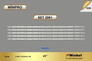 Philips 43 inç LED bar takımı Winpro SET 2061