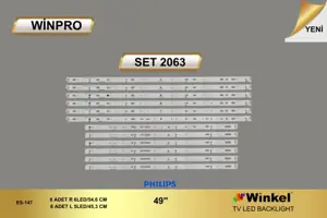 Philips 49 inç LED bar takımı Winpro SET 2063
