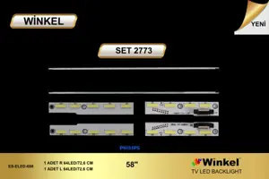 Philips 55 inç LED bar takımı Winkel SET 2774