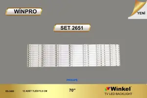 Philips 70 inç LED bar takımı Winpro SET 2651