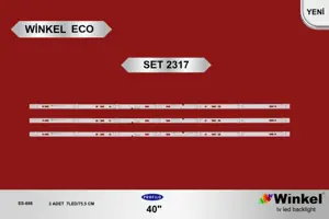 Profilo 40 inç LED bar takımı Winkel Eco SET 2317