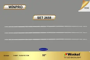 Profilo 55 inç LED bar takımı Winpro SET 2658