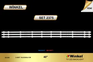 Sunny 40 inç LED bar takımı Winkel SET 2375