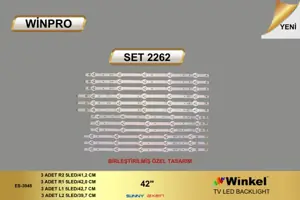 Sunny 42 inç LED bar takımı Winpro SET 2262
