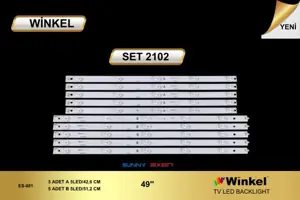 Sunny 49 inç LED bar takımı Winkel SET 2102