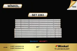 Sunny 49 inç LED bar takımı Winkel SET 2263
