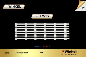Sunny 49 inç LED bar takımı Winkel SET 2265