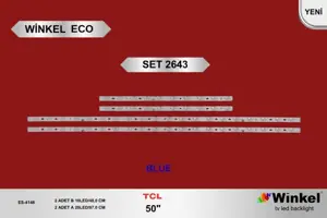 TCL 50 inç LED bar takımı Winkel Eco SET 2643
