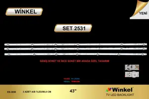 Vestel 43 inç LED bar takımı Winkel SET 2531