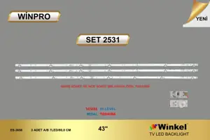 Vestel 43 inç LED bar takımı Winpro SET 2531