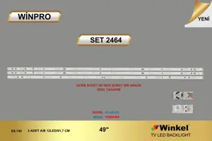 Vestel 49 inç LED bar takımı Winpro SET 2464