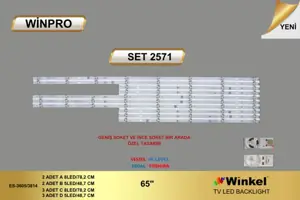 Vestel 65 inç LED bar takımı Winpro SET 2571-2546