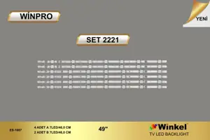 Vestel inç LED bar takımı Winpro SET 2221
