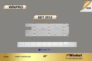 Yumatu 40 inç LED bar takımı Winpro SET 2512