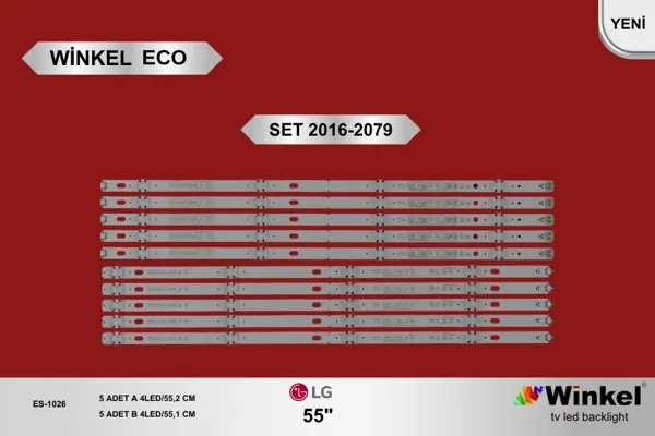 LG 55 inç TV LED bar takımı Winkel Eco SET 2016