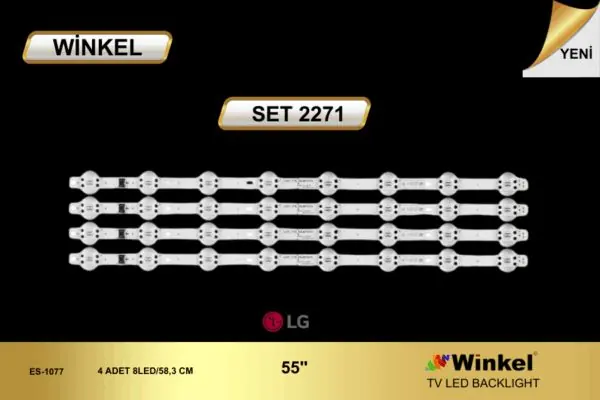 LG 55 inç TV LED bar takımı Winkel SET 2271