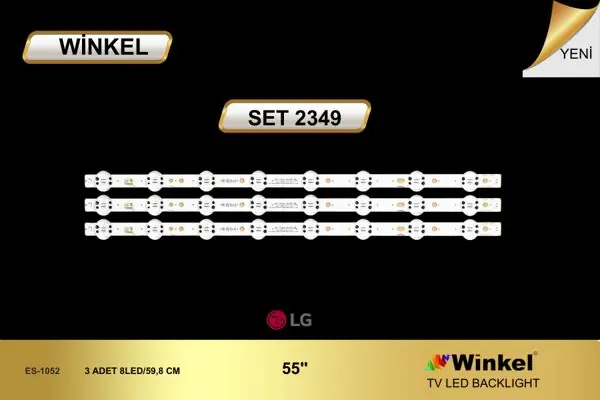 LG 55 inç TV LED bar takımı Winkel SET 2349