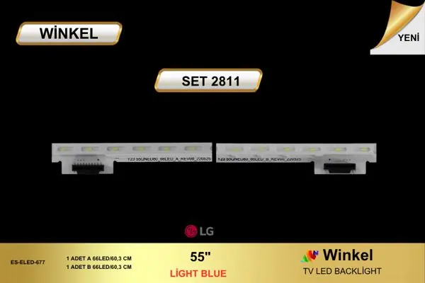 LG 55 inç TV LED bar takımı Winkel SET 2811