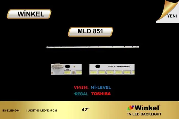 LG inç TV LED bar takımı Winkel MLD 851