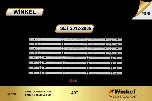 LG  inç TV LED bar takımı Winkel SET 2012-2086