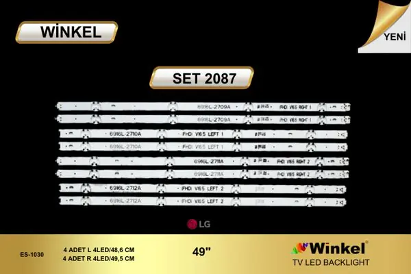 LG  inç TV LED bar takımı Winkel SET 2087