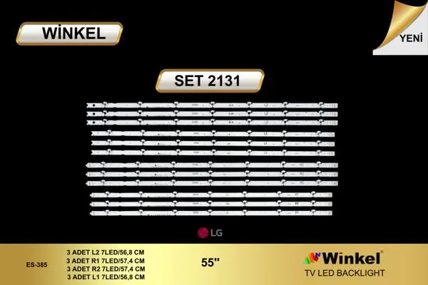 LG  inç TV LED bar takımı Winkel SET 2131