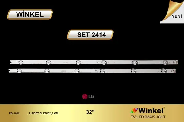 LG inç TV LED bar takımı Winkel SET 2414