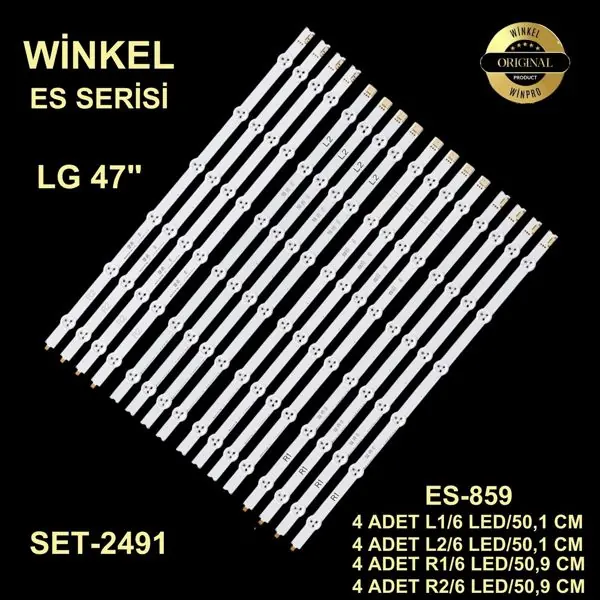 LG  inç TV LED bar takımı Winkel SET 2491