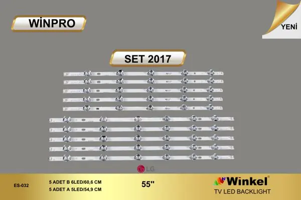 LG  inç TV LED bar takımı Winpro SET 2017