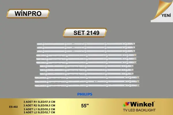 LG  inç TV LED bar takımı Winpro SET 2149