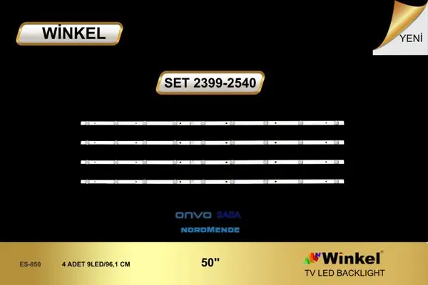 Onvo 50 inç TV LED bar takımı Winkel SET 2540-2399